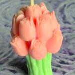 vela aromática con aroma a lavanda